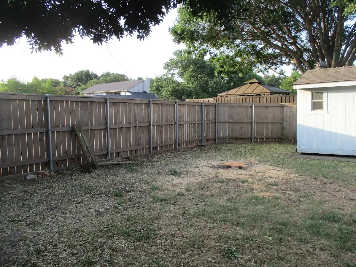 Cleared yard after professional tree removal in Soperton